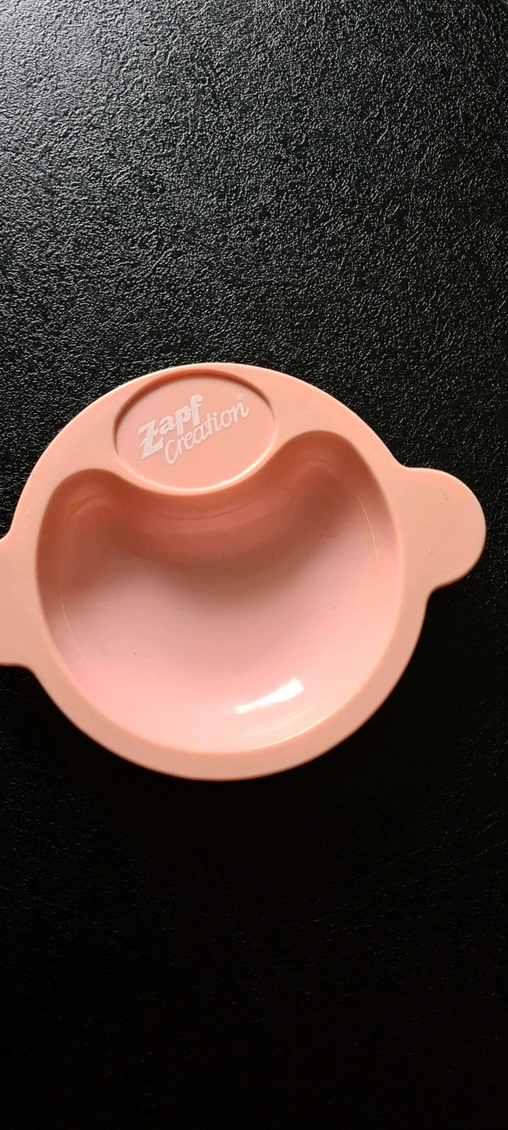 Assiette poupée